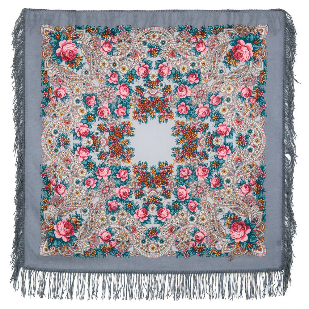 Shop Woolen Scarves with Woolen Fringe 89x89 cm 89x89 cm On the Wings of the Wind Woolen Shawl with Woolen Fringe Pavlovo Posad Manufactory online at Skazka.site | Eligible for fast shipping and free returns. 89x89 cm On the Wings of the Wind Woolen Shawl with Woolen Fringe Pavlovo Posad Manufactory