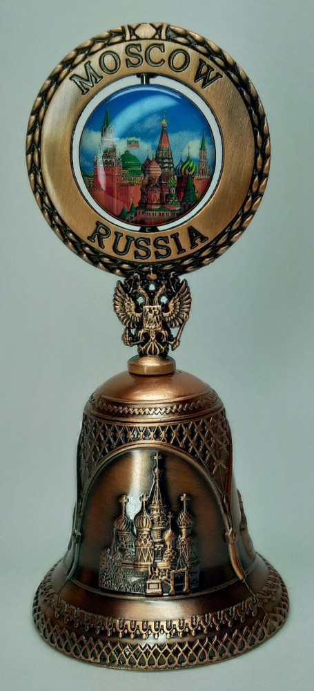 Moscow Souvenir Metal Bell (by AKM Gifts)
