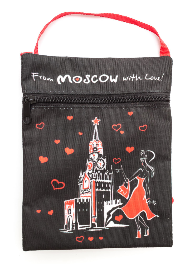 Сумка для документов "From Moscow with love", 16х20 см