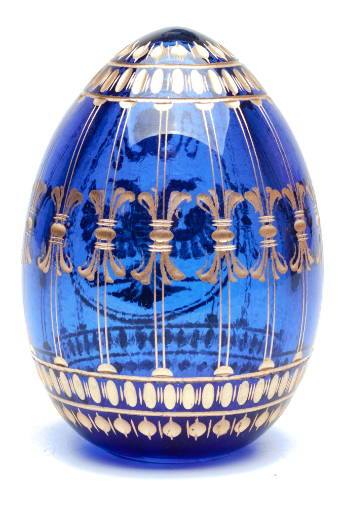 Engraved Crystal Imperial Easter Egg