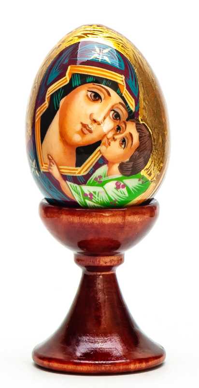 70 mm Godmother hand painted on wooden egg (by Hamlet Crafts)