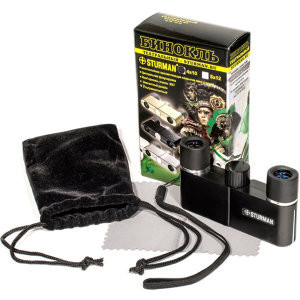 Binoculars theater Sturman 5x12 silver