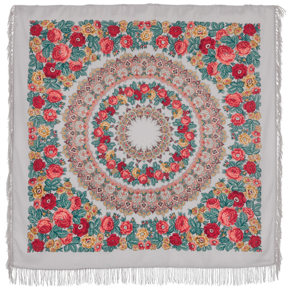 Shop Woolen Scarves with Woolen Fringe 146x146 cm 146x146 mm Prayer Woolen Shawl with Woolen Fringe Pavlovo Posad Manufactory online at Skazka.site | Eligible for fast shipping and free returns. 146x146 mm Prayer Woolen Shawl with Woolen Fringe Pavlovo Posad Manufactory