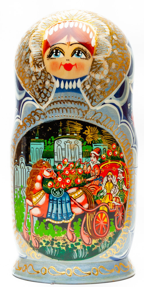 Shop Exclusive Nesting Dolls 210 mm Russian Fairytale handpainted Wooden Matryoshka Doll 7 pcs (by Valery Crafts) online at Skazka.site | Eligible for fast shipping and free returns. 210 mm Russian Fairytale handpainted Wooden Matryoshka Doll 7 pcs (by Valery Crafts)