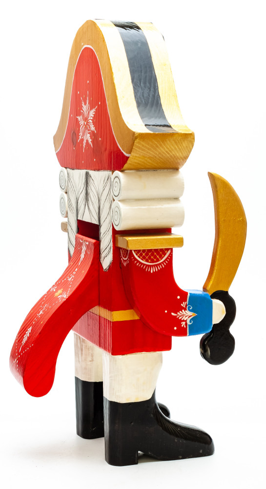 390 mm The Nutcraker hand carved and painted wooden Figurine (by Andrey Crafts)