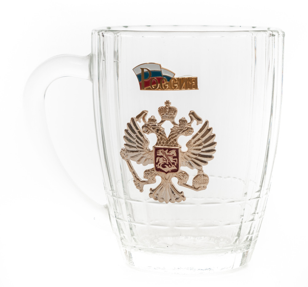 Russia Сoat of Arms Beer Mug