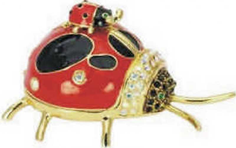 Шкатулка "Божья коровка"