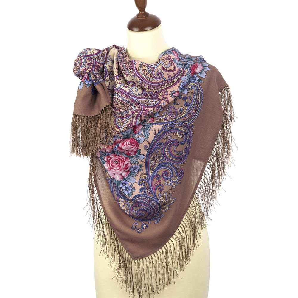 Shop Double-Thread Woolen Yarn Scarves 110х110 cm Платок «Секрет успеха» online at Skazka.site | Eligible for fast shipping and free returns. Платок «Секрет успеха»