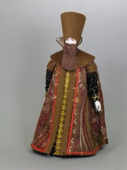 Russian Nobleman hand made Porcelain Doll - 11 Inches (by Le Russe)