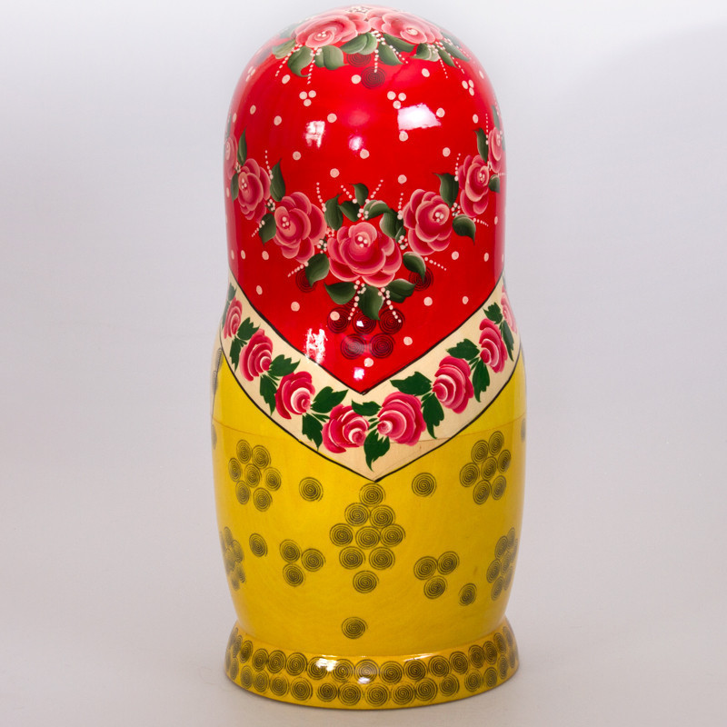 U Semenovskaya Hand Painted Matryoshka Doll 30 pcs