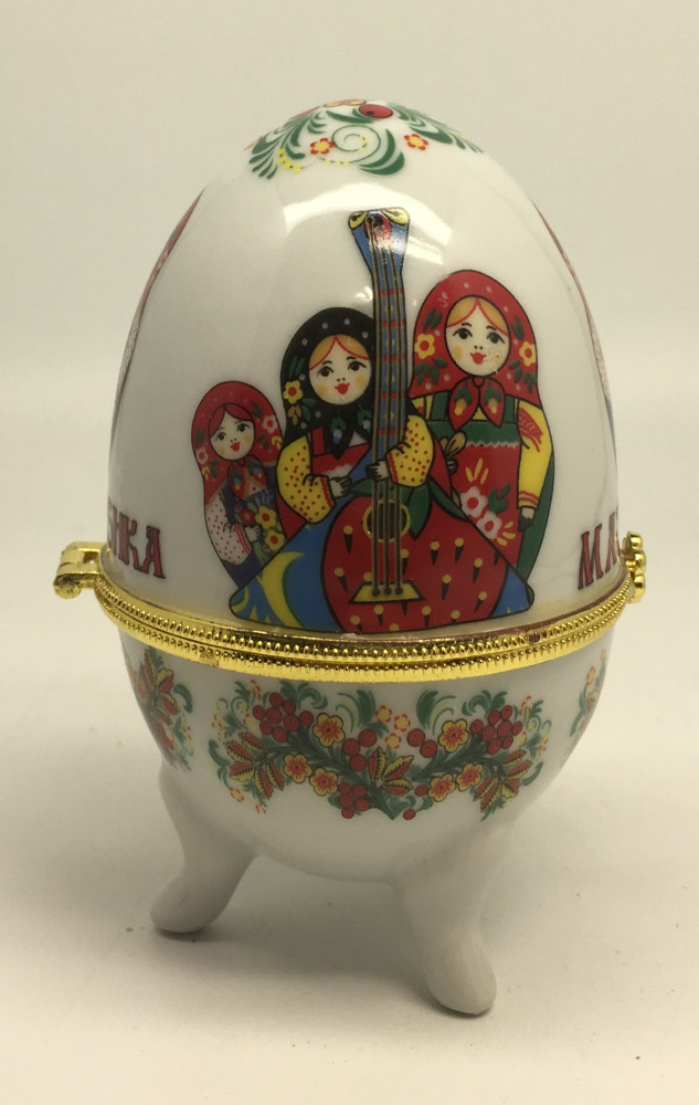 Easter Egg Box with Matryoshka