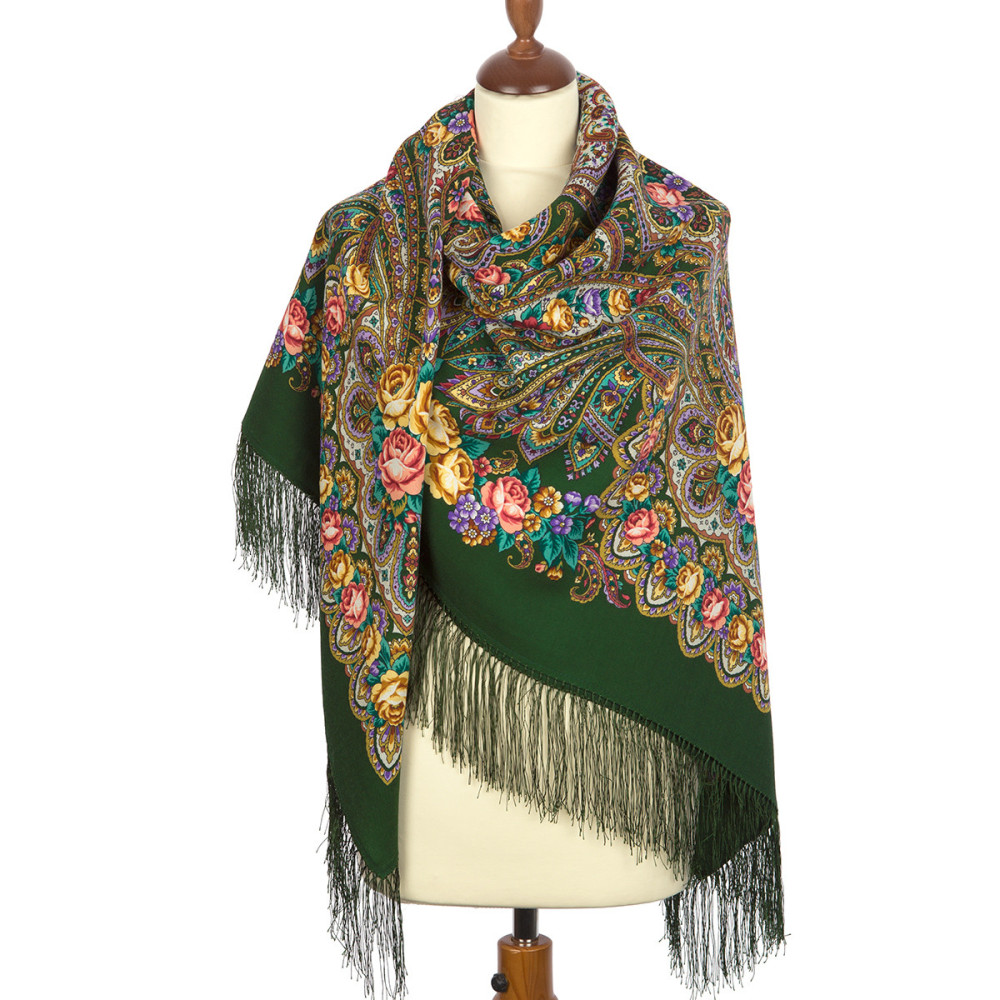 Shop Double-Thread Woolen Yarn Scarves with Silk Fringe 135x135 cm Платок «На крыльях нежности» online at Skazka.site | Eligible for fast shipping and free returns. Платок «На крыльях нежности»
