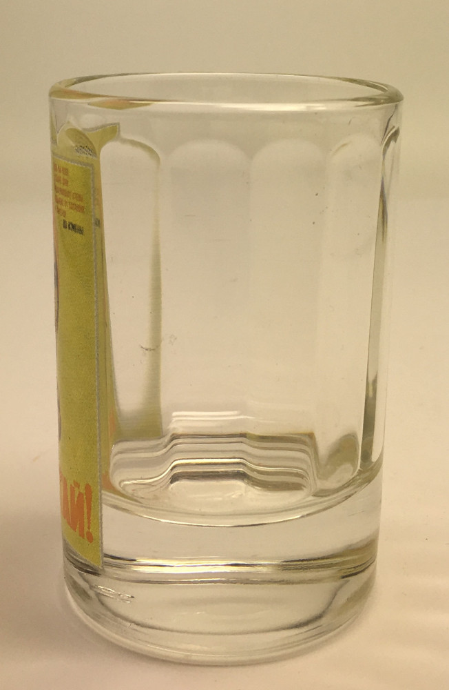 Soviet Propaganda Poster Shot Glass