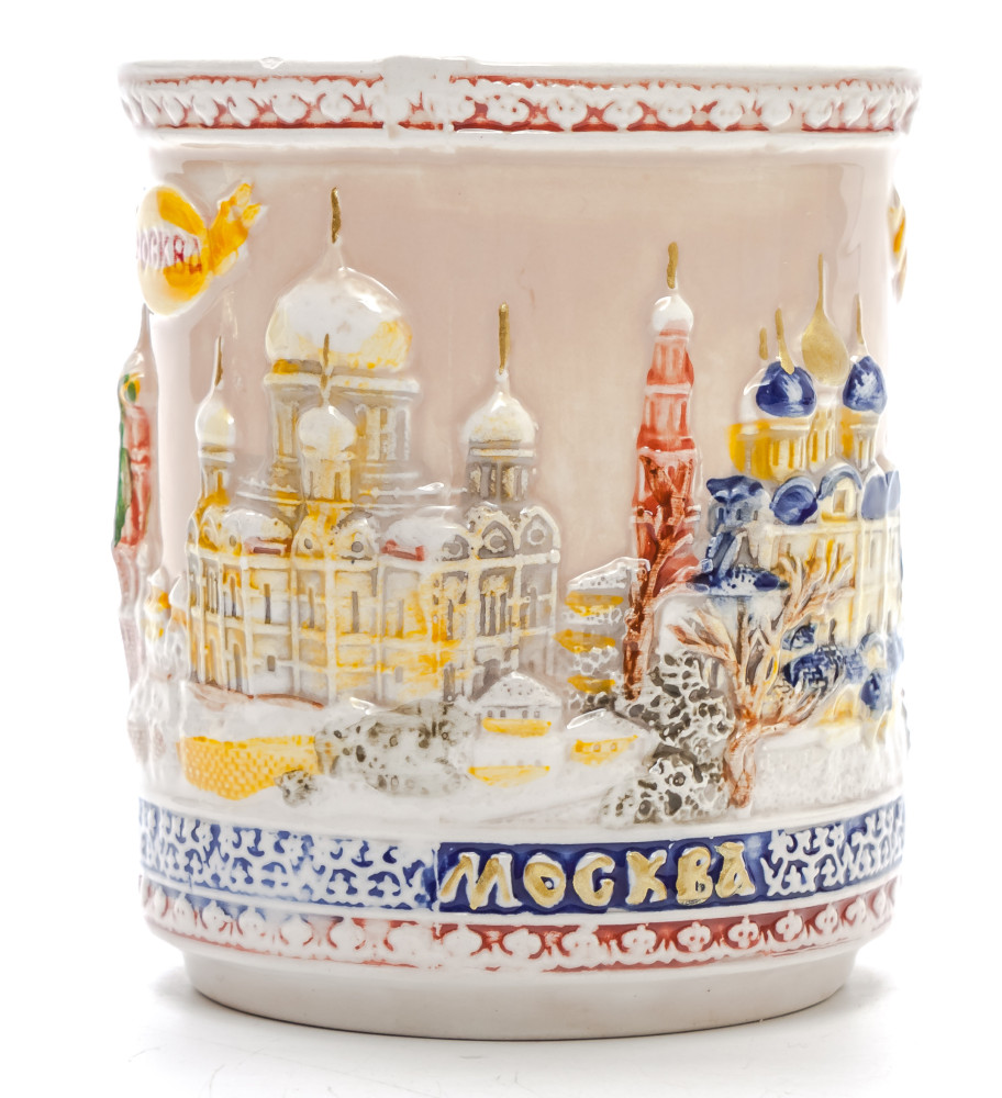Moscow Attractions Ceramic Mug