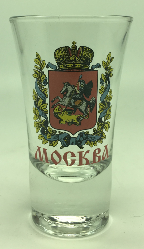 Moscow Coat of Arms Shot Glass