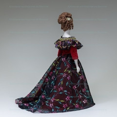 Russian Beauty hand made Porcelain Doll in a Ball’s Dress - 11 Inches (by Le Russe)