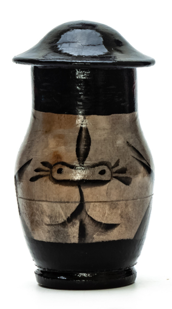 90mm Jew with the Torah hand painted on wooden Matryoshka doll 5 pcs (by Alexander Famous Paintings Studio)