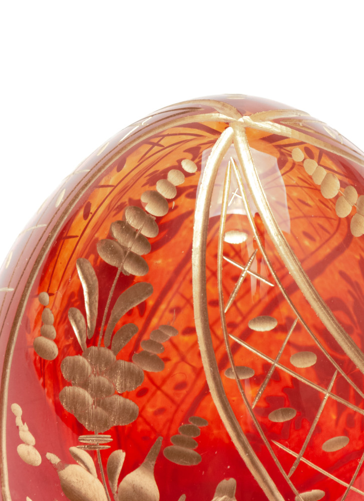 Engraved Crystal Imperial Easter Egg