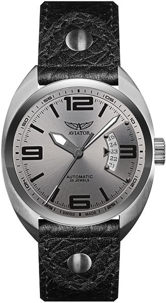 Швейцарские механические наручные часы Aviator R.3.08.0.091.4
