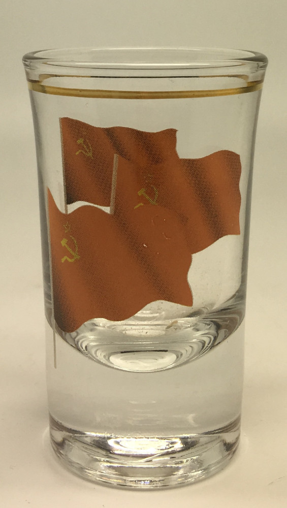 USSR Flag Shot Glass