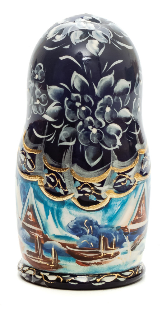 Shop Exclusive Nesting Dolls 110 mm Russian Troika hand painted on wooden Matryoshka doll 5pcs (by A Studio) online at Skazka.site | Eligible for fast shipping and free returns. 110 mm Russian Troika hand painted on wooden Matryoshka doll 5pcs (by A Studio)