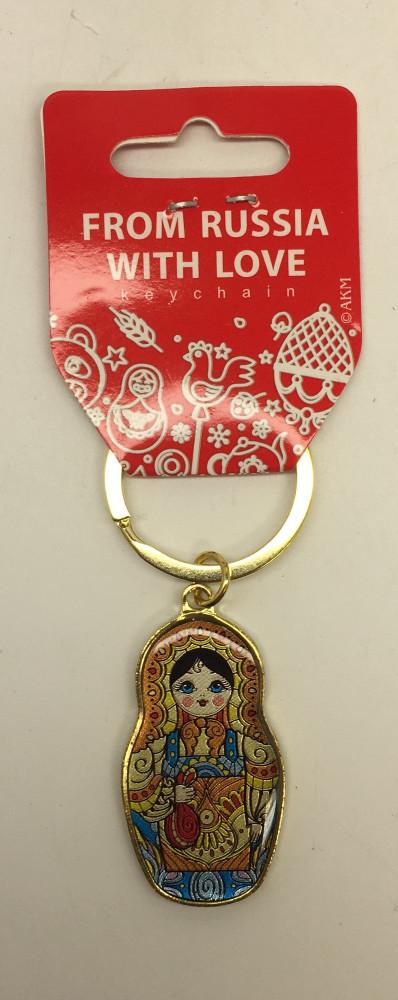 Russian Matryoshka Key Chain (by AKM Gifts)