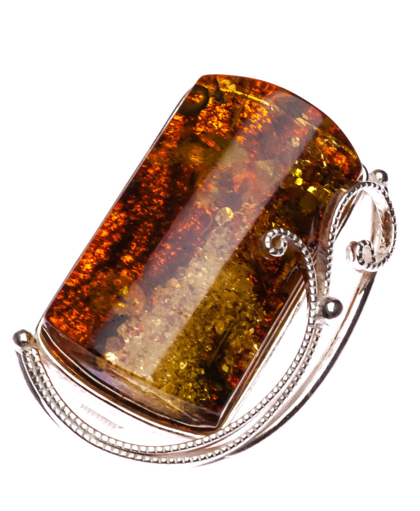 13 g Baltic Amber Brooch
