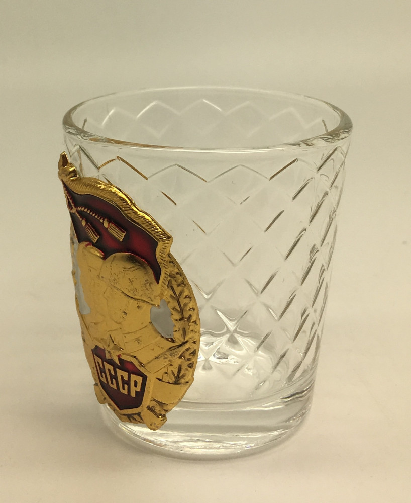 USSR Decanter and Glasses Set