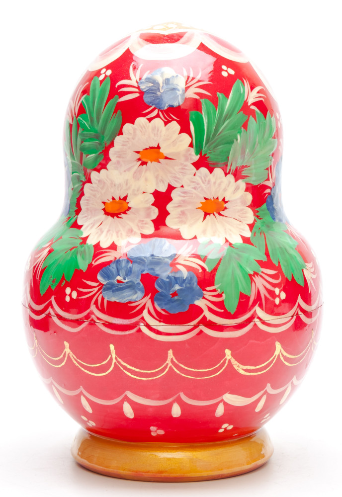 Shop Exclusive Nesting Dolls 160 mm The Tale of Tsar Saltan handpainted Wooden Matryoshka round Doll 5 pcs (by Valery Crafts) online at Skazka.site | Eligible for fast shipping and free returns. 160 mm The Tale of Tsar Saltan handpainted Wooden Matryoshka round Doll 5 pcs (by Valery Crafts)