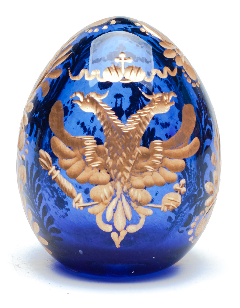 Engraved Crystal Imperial Easter Egg
