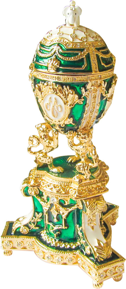 140 mm Green Royal Danish Easter Egg