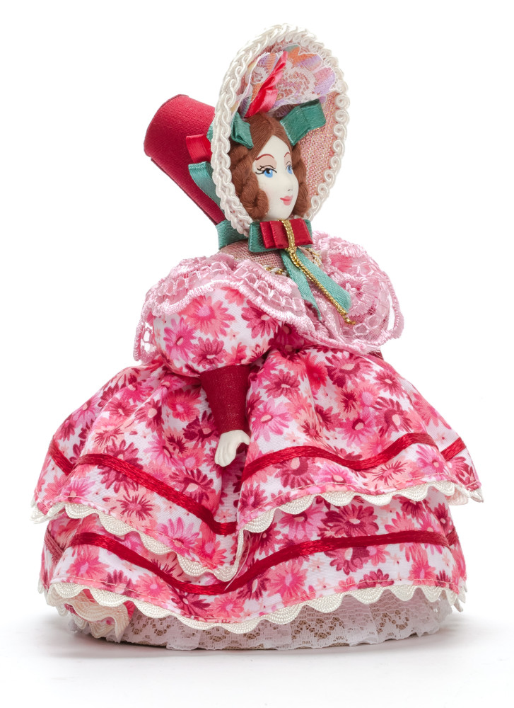 170 mm Young Lady with the Bonnet Porcelain Doll (by Le Russe)