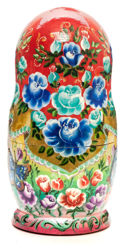 Shop Exclusive Nesting Dolls 160 mm The Magic Swan-Geese hand painted on Wooden Matryoshka doll 5 pcs (by Valeria Crafts) online at Skazka.site | Eligible for fast shipping and free returns. 160 mm The Magic Swan-Geese hand painted on Wooden Matryoshka doll 5 pcs (by Valeria Crafts)