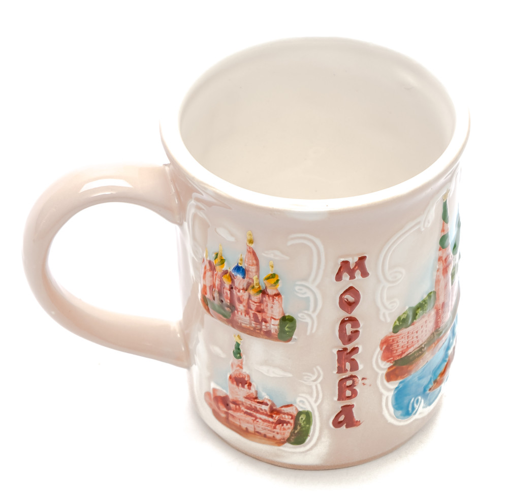 Moscow Attractions Ceramic Mug
