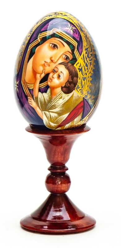 100 mm Godmother hand painted on wooden egg (by Hamlet Crafts)