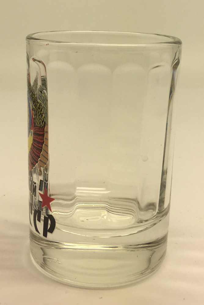 Born in USSSR Shot Glass
