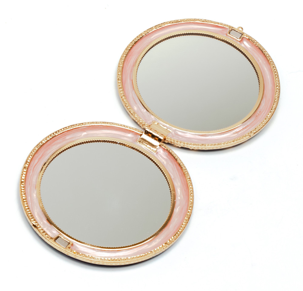 70 mm Royal Eagle Blue Compact Mirror