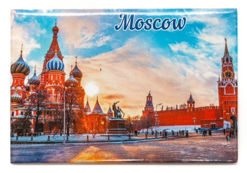 Moscow Kremlin Fridge Magnet (by Skazka)