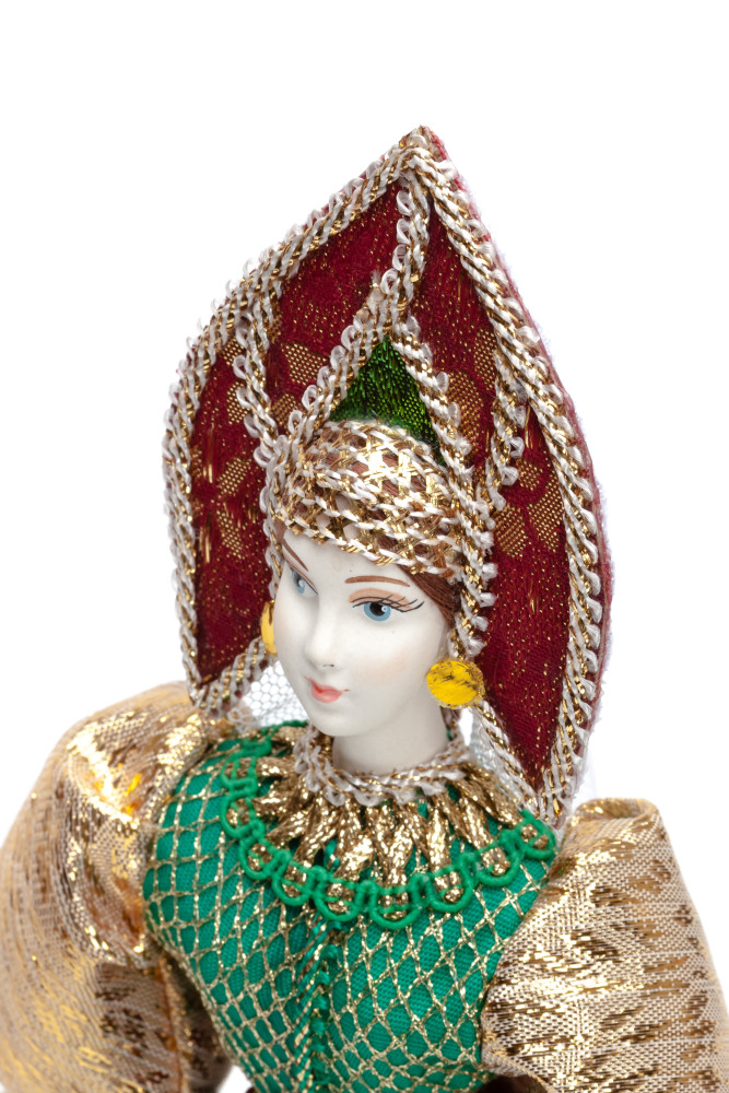Russian Girl hand made Porcelain Doll - 11 Inches (by Le Russe)
