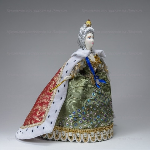 Katrine the Great hand made Porcelain Doll - 11 Inches (by Le Russe)
