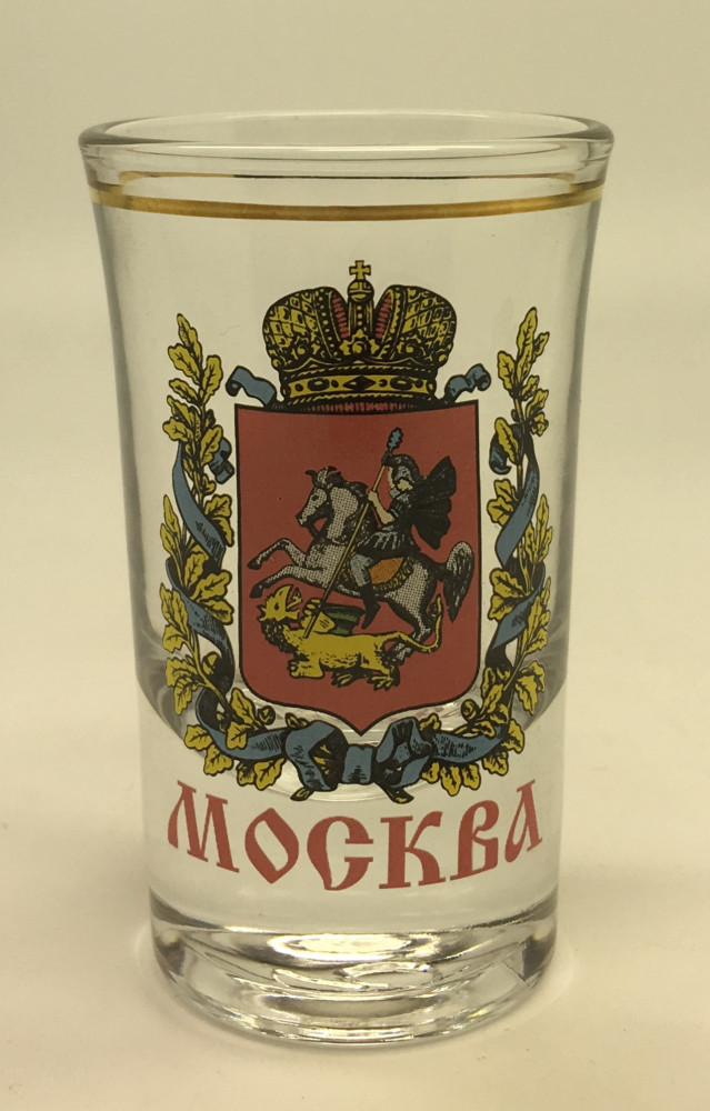Moscow Coat of Arms Shot Glass