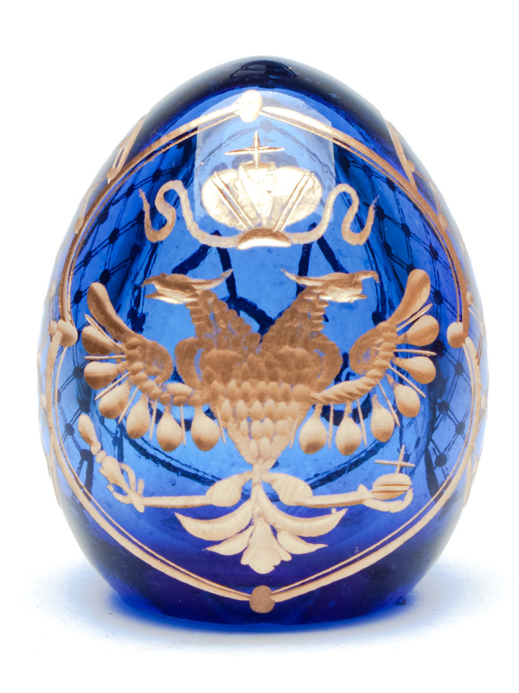 Engraved Crystal Imperial Easter Egg