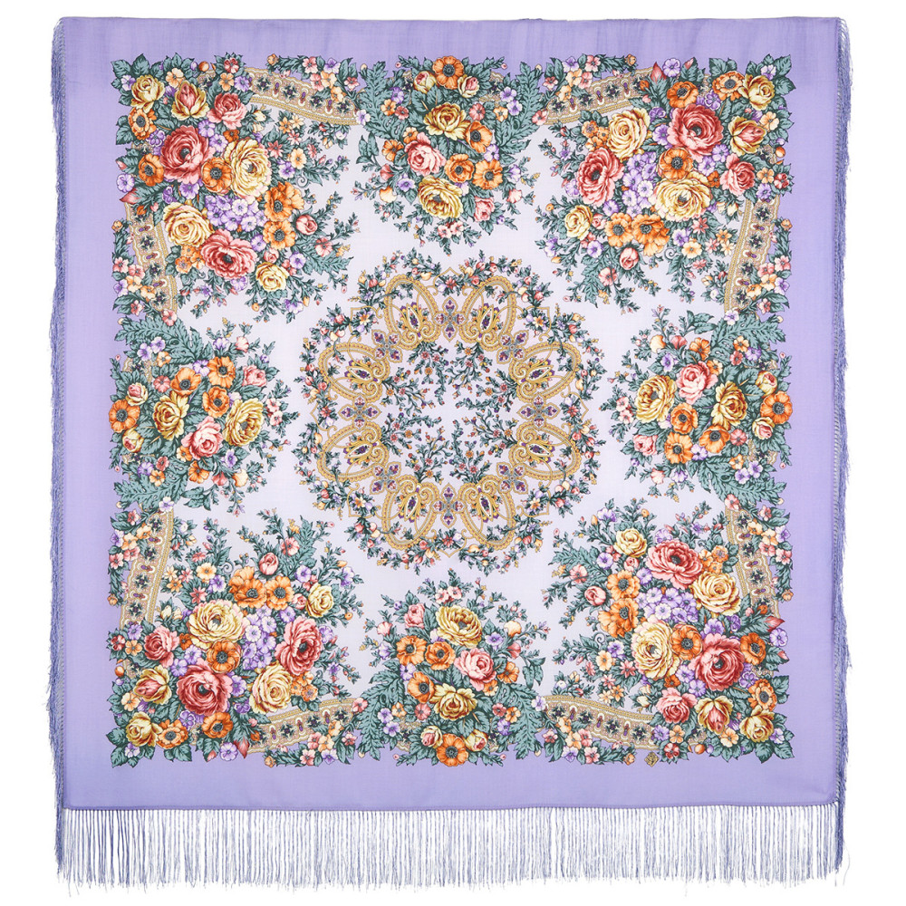 Shop Woolen Scarves with Silk Fringe 125x125 cm Платок «Письмо любимой» online at Skazka.site | Eligible for fast shipping and free returns. Платок «Письмо любимой»