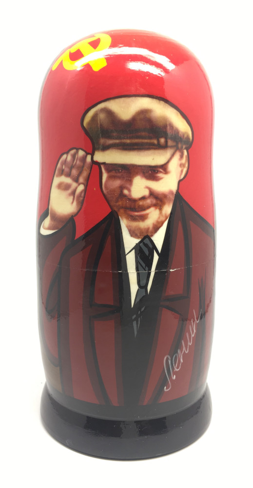 Lenin Matryoshka Doll 5pcs Big