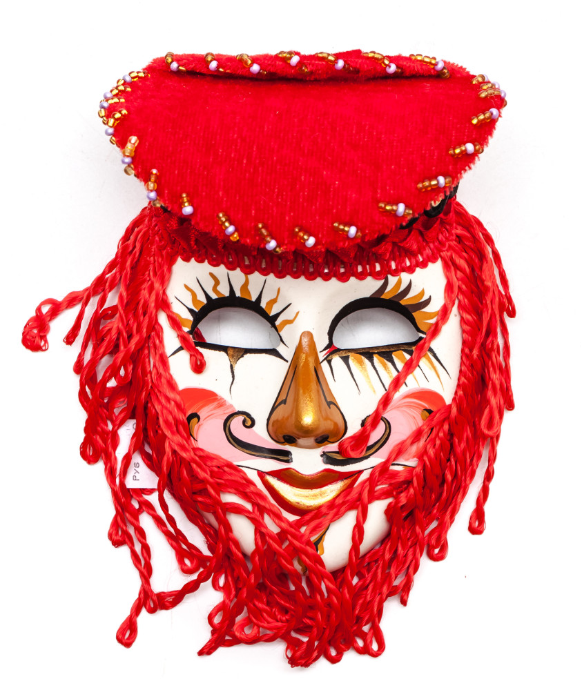 The Golden Nose Porcelain Mask