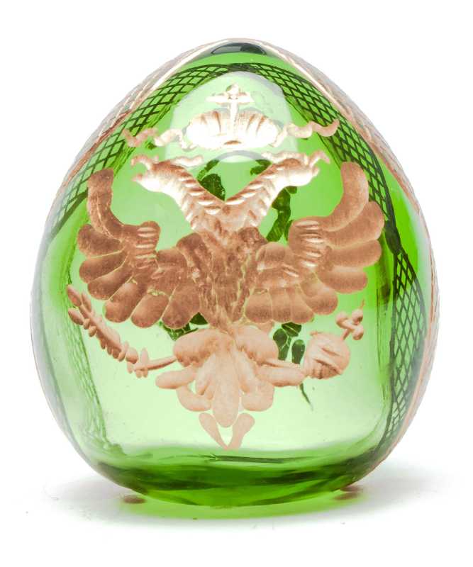Engraved Crystal Imperial Easter Egg