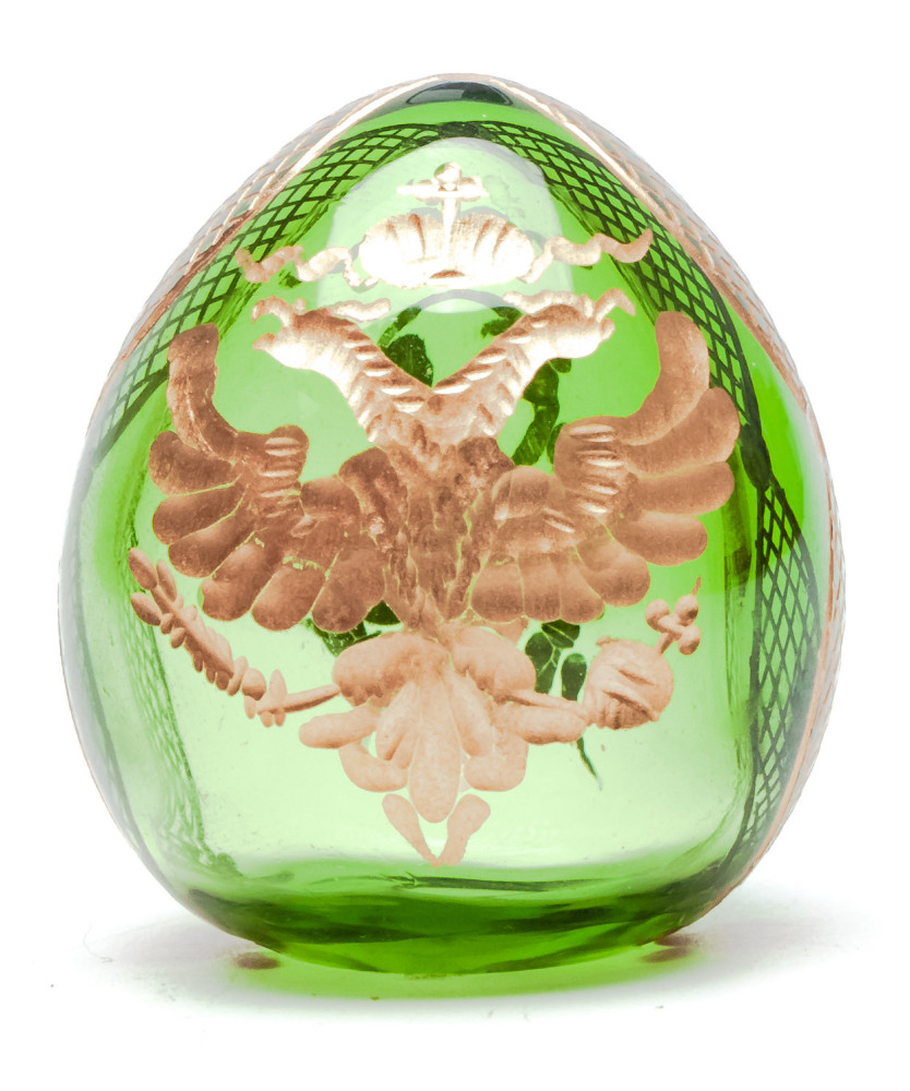 Engraved Crystal Imperial Easter Egg