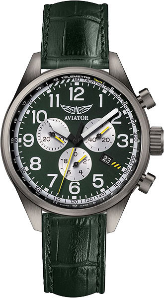 Швейцарские наручные часы Aviator V.2.25.7.171.4 с хронографом