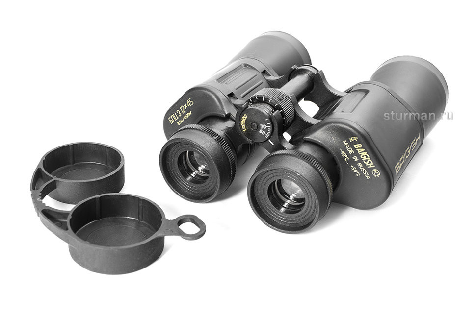 Baigish BPCs3 12x45 Binoculars Ruby lens coating KOMZ Russia