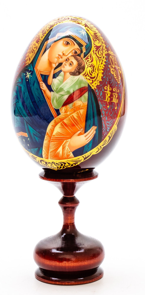 200 mm Godmother hand painted on wooden egg (by Hamlet Crafts)